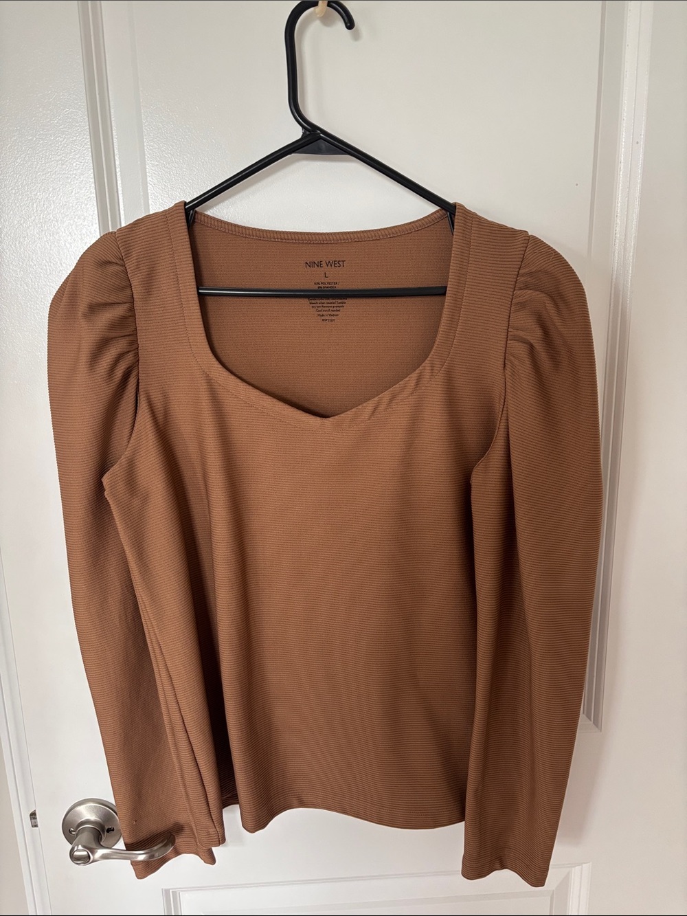 Nine West Long-Sleeve Top